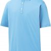 FootJoy Men's Micro Jacquard Golf Polo For Men Light Blue/white -FootJoy Golf Store unnamed file 106