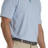 FootJoy Men's Lisle Ministripe Golf Polo For Men Storm Blue/white -FootJoy Golf Store unnamed file 108