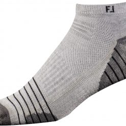 FootJoy Men's TechSof Tour Low Cut Golf Socks For Men Grey