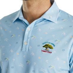 FootJoy Men's Stretch Lisle Golf Polo For Men Light Blue 7 FootJoy Men's Stretch Lisle Golf Polo For Men Light Blue -FootJoy Golf Store unnamed file 144