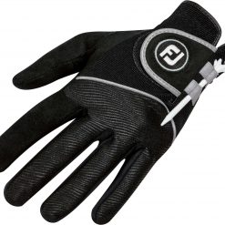 FootJoy Women's RainGrip Golf Gloves – Pair For Women Black
