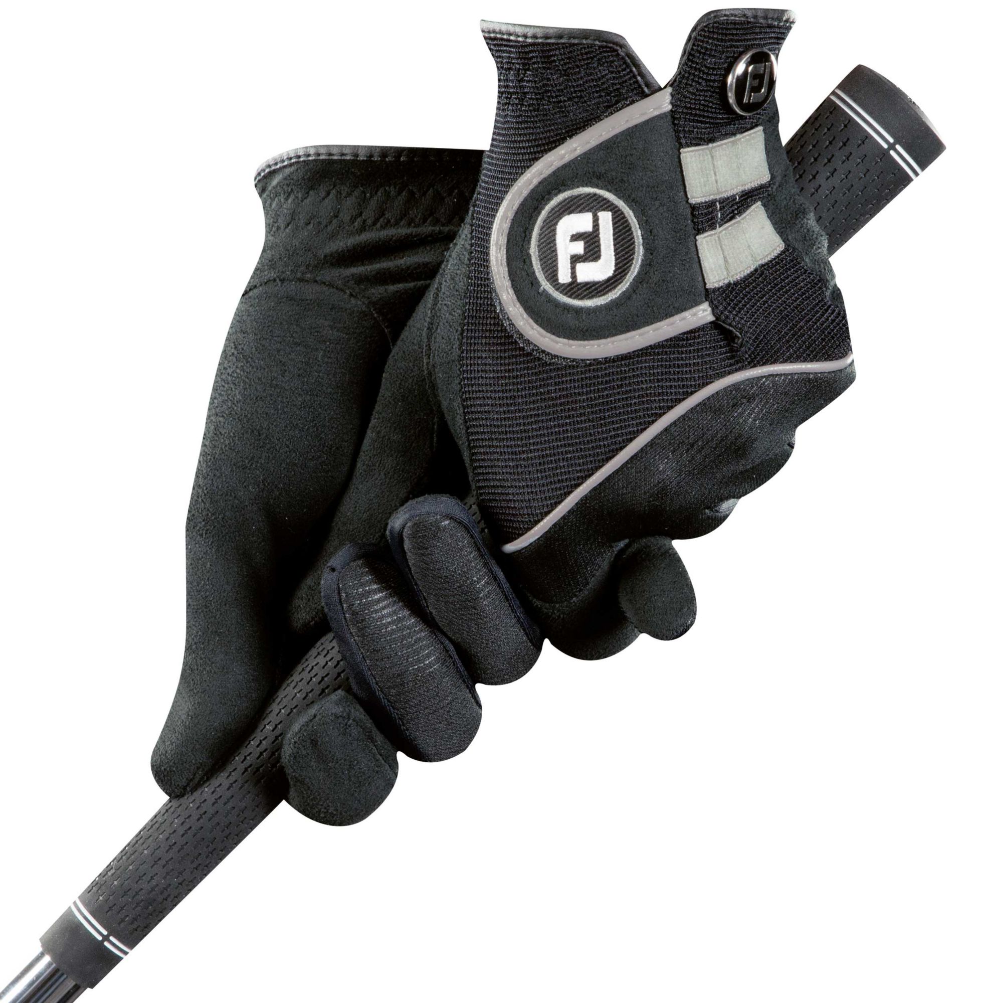 FootJoy Women's RainGrip Golf Gloves – Pair For Women Black 4 FootJoy Women's RainGrip Golf Gloves – Pair For Women Black - Image 2
