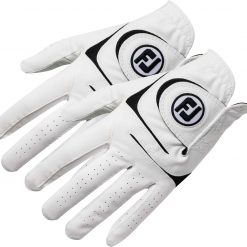 FootJoy Women's WeatherSof Golf Glove - 2 Pack For Women White