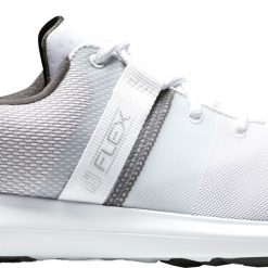 FootJoy Men's Flex Single Strap Golf Shoes For Men White