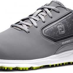 FootJoy Men's 2021 Superlites XP Spikeless Golf Shoes For Men Grey/lime -FootJoy Golf Store unnamed file 299