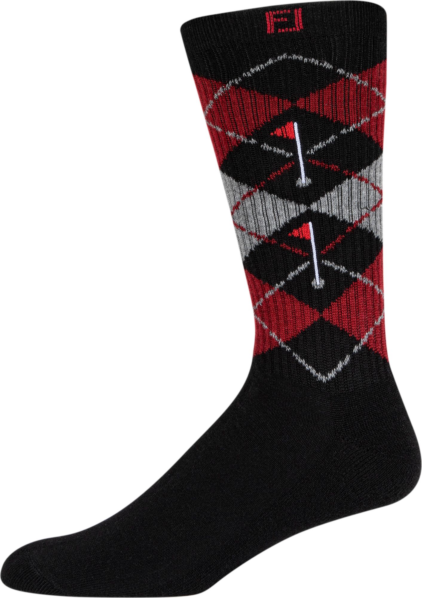 FootJoy Men's ProDry Fashion Argyle Crew Golf Socks For Men 3 FootJoy Men's ProDry Fashion Argyle Crew Golf Socks For Men