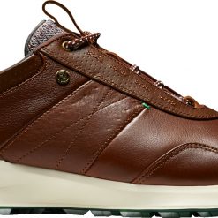 FootJoy Men's Stratos Spikeless Luxury Casual Golf Shoes For Men Cognac