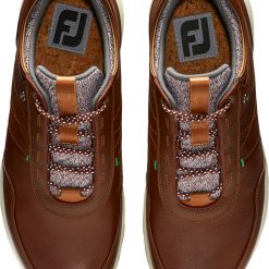FootJoy Men's Stratos Spikeless Luxury Casual Golf Shoes For Men Cognac -FootJoy Golf Store unnamed file 353
