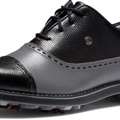 FootJoy Women's 2021 DryJoys Premiere Cleated Golf Shoes For Women White/charcoal -FootJoy Golf Store unnamed file 369