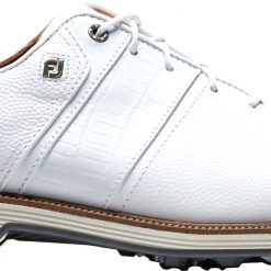 FootJoy Golf Store 9 FootJoy Men's DryJoys Premiere Series Packard Golf Shoes For Men White