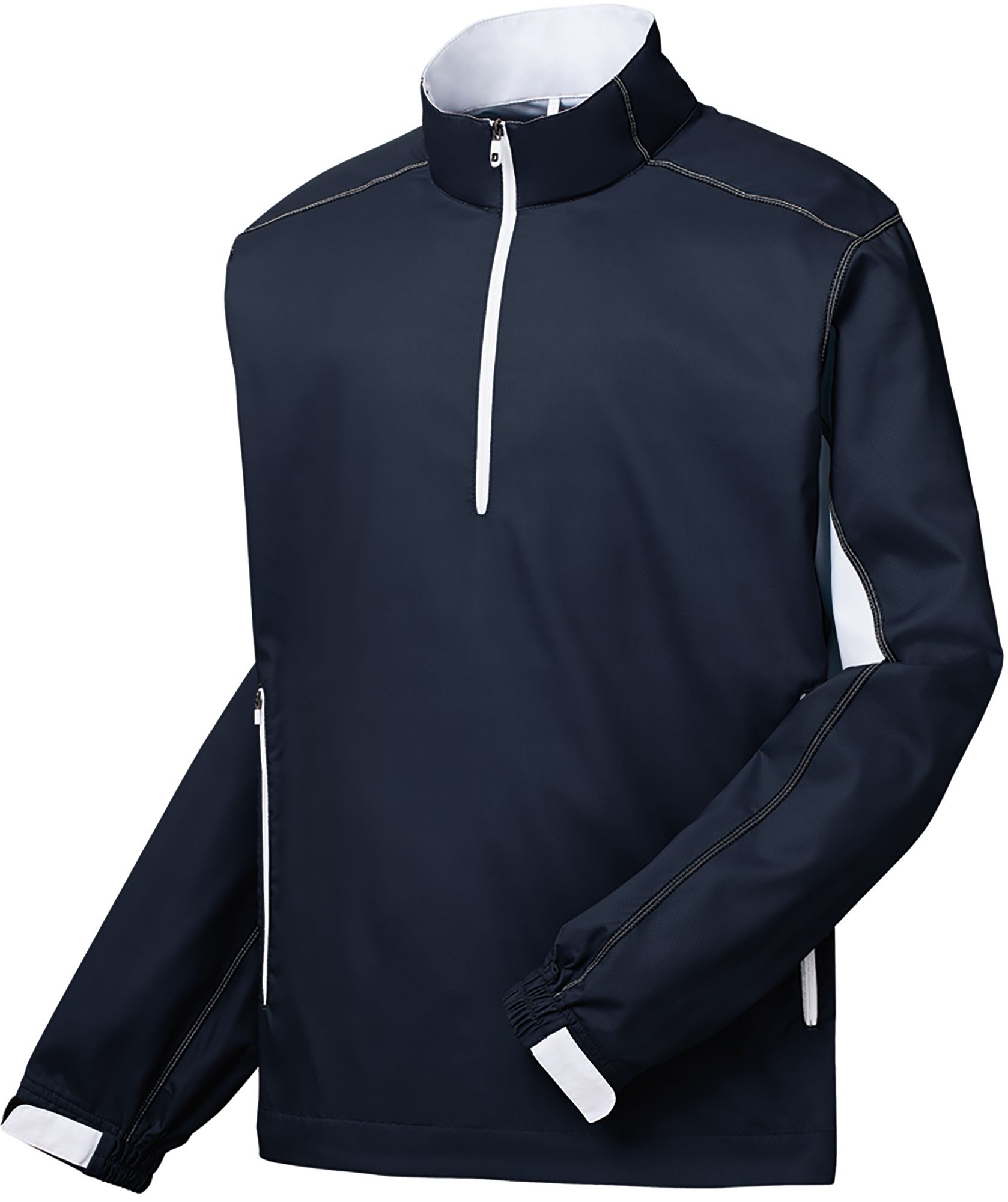 FootJoy Men's Sport ½ Zip Golf Windshirt For Men Navy 3 FootJoy Men's Sport ½ Zip Golf Windshirt For Men Navy