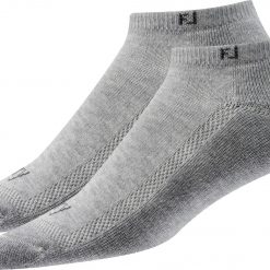 FootJoy Women's ProDry Low Cut Golf Socks - 2 Pack For Women Grey