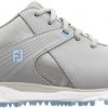 FootJoy Women's 2020 Pro/SL Golf Shoes (Previous Season Style) For Women Grey/light Blue -FootJoy Golf Store unnamed file 463