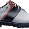 FootJoy Men's DryJoys Premiere Series Summer Classic Pack Golf Shoes For Men White/navy/orange -FootJoy Golf Store unnamed file 480