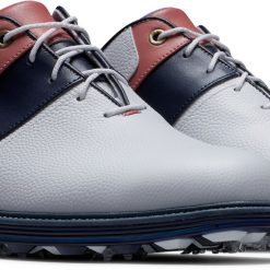 FootJoy Men's DryJoys Premiere Series Summer Classic Pack Golf Shoes For Men White/navy/orange -FootJoy Golf Store unnamed file 485