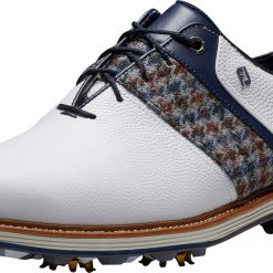 FootJoy X Harris Tweed Men's Premiere Series Packard Golf Shoes For Men White/multi -FootJoy Golf Store unnamed file 493