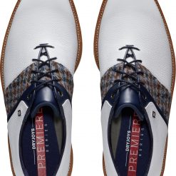 FootJoy X Harris Tweed Men's Premiere Series Packard Golf Shoes For Men White/multi -FootJoy Golf Store unnamed file 494