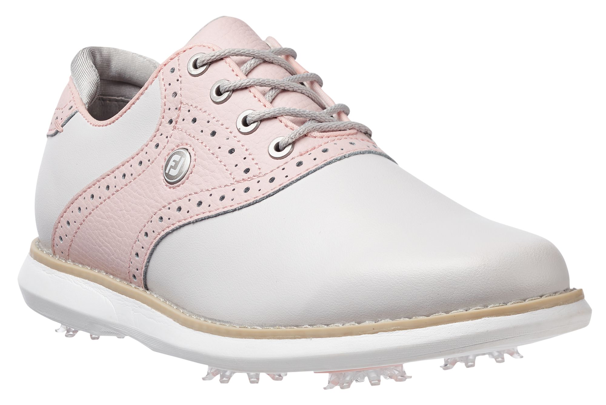 FootJoy Women's Traditions 22 Golf Shoes For Women White/black 4 FootJoy Women's Traditions 22 Golf Shoes For Women White/black - Image 3
