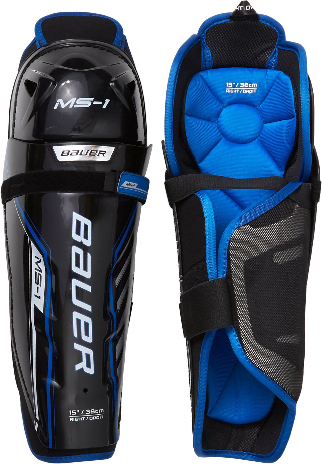 Bauer Senior MS1 Hockey Shin Guards For Unisex 3 Bauer Senior MS1 Hockey Shin Guards For Unisex