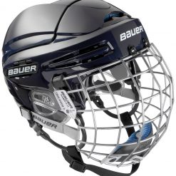 Bauer Senior 5100 Ice Hockey Helmet Combo For Unisex Black