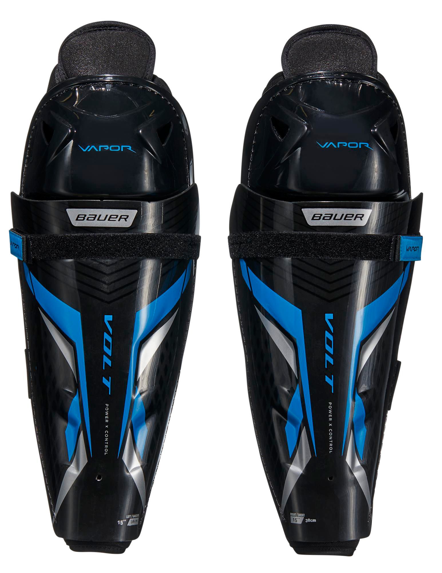 Bauer Junior Vapor Volt Hockey Shin Guards For Unisex 6 Bauer Junior Vapor Volt Hockey Shin Guards For Unisex - Image 4