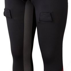 Bauer Senior Essential Compression Jock Hockey Pants For Women Black