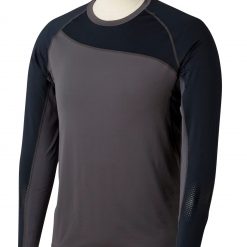 Bauer Men's Pro Grip Long Sleeve Hockey Shirt For Men Grey/black