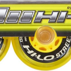 Bauer HI-LO Street 68MM Roller Hockey Wheels – 4 Pack For Unisex