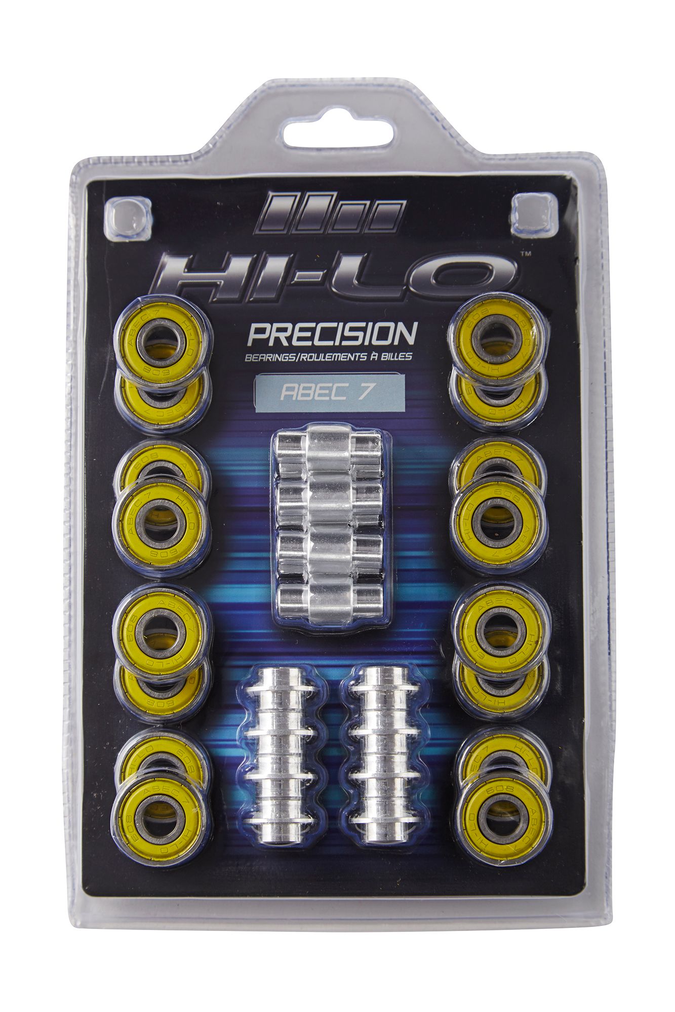 Bauer HI-LO ABEC 7 608 Roller Hockey Skate Bearings – 16 Pack For Unisex 2 Bauer HI-LO ABEC 7 608 Roller Hockey Skate Bearings – 16 Pack For Unisex