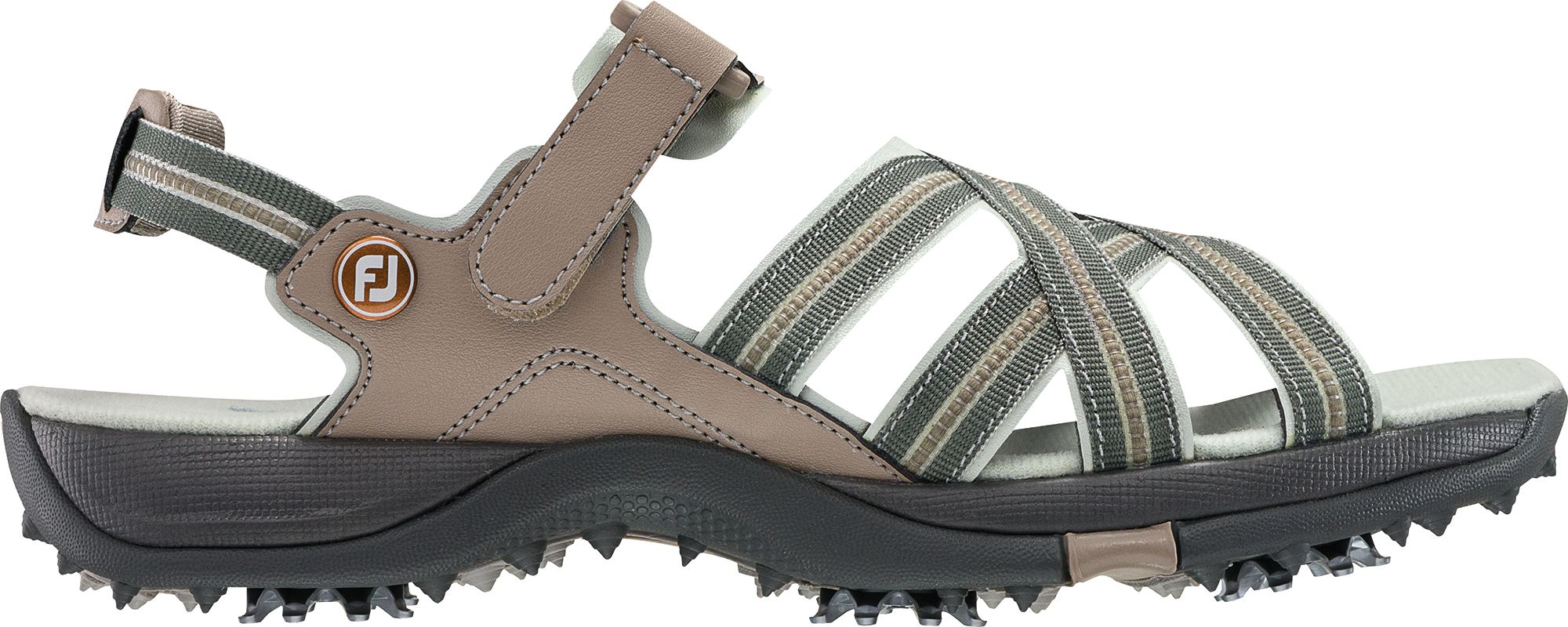 FootJoy Women's Specialty Cleated Golf Sandals For Women Tan 3 FootJoy Women's Specialty Cleated Golf Sandals For Women Tan