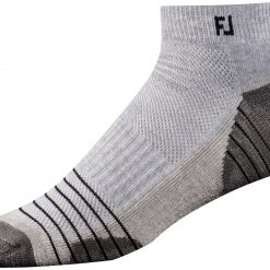 FootJoy Men's TechSof Tour Sport Golf Socks For Men Grey